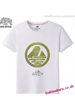White - Touken Ranbu Online Men Anime T-shirts