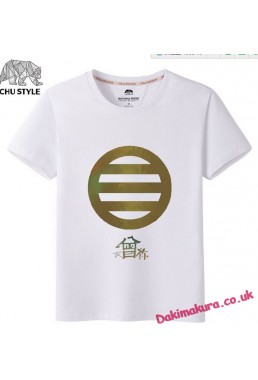 White - Touken Ranbu Online Men Anime T-shirts