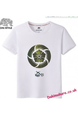 White - Touken Ranbu Online Men Anime T-shirts