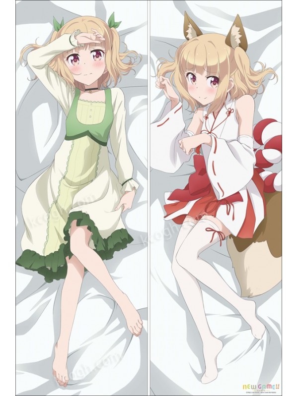 Iizima Yun New Game Dakimakura 3d japanese anime pillow case