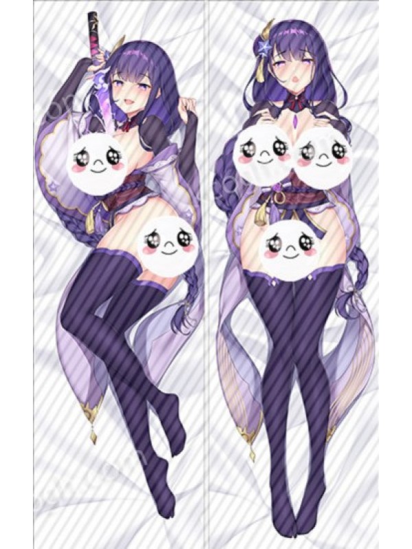 Genshin Impact Raiden Shogun Baal Anime Dakimakura Japanese Hugging Body PillowCases