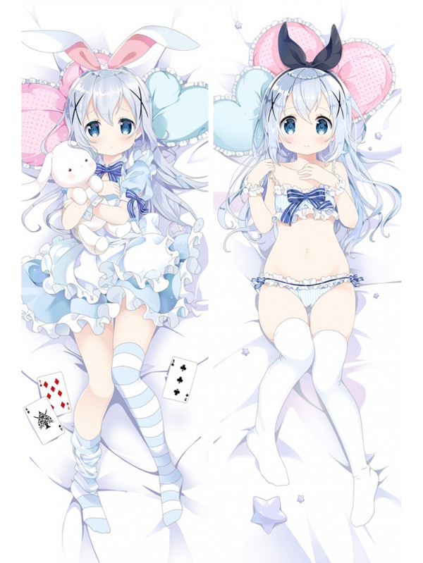 Chino Kafu - Is the Order a Rabbit Long pillow anime japenese love pillow cover