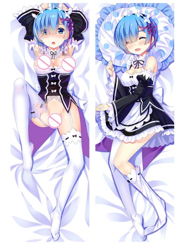 Rem - Re Zero Anime Dakimakura Japanese Love Body Pillow Cover